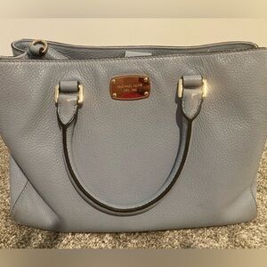 Michael Kors pale blue purse